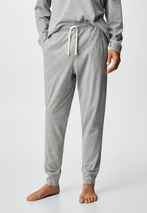 MANGO - Pyjama pack night-set - medium heather grey