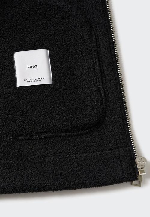 MANGO - Biker jacket - black