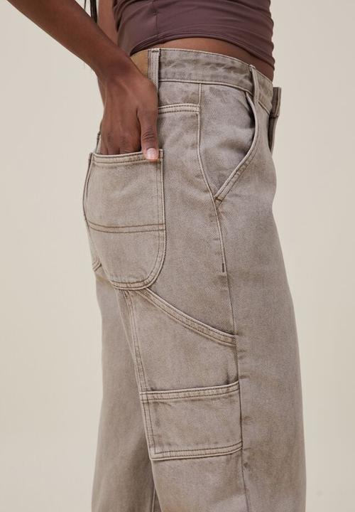 Cotton On - Carpenter jean - earthy sand