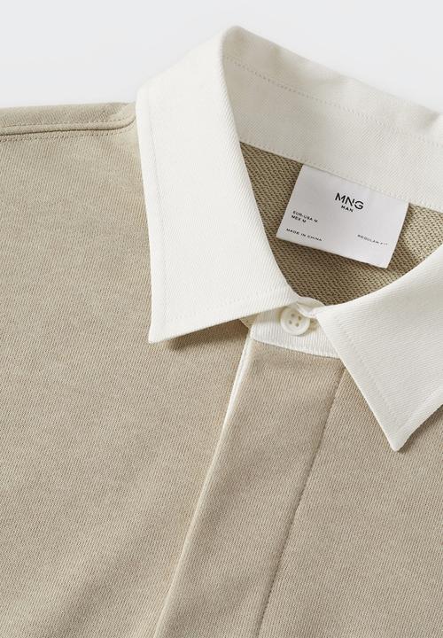 MANGO - Sweatshirt beach - beige