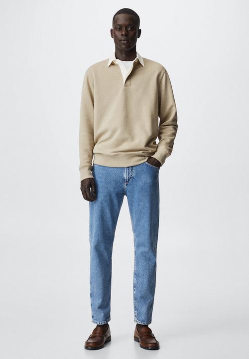 MANGO - Sweatshirt beach - beige