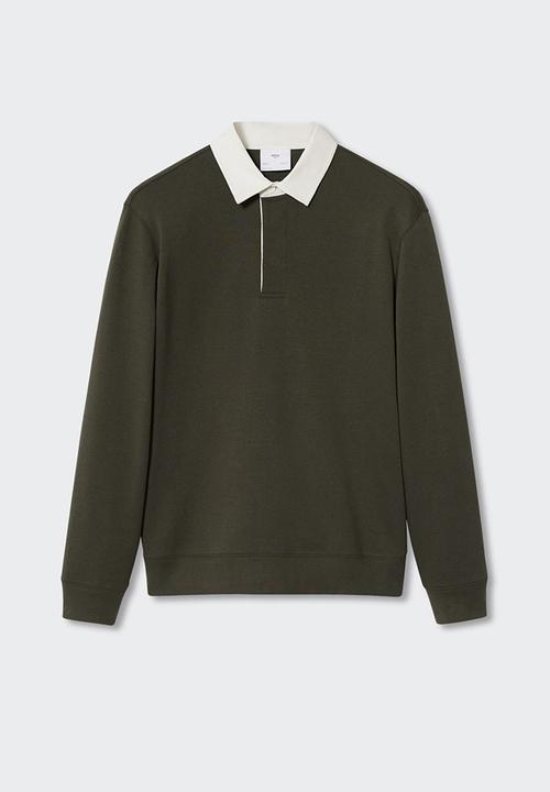 MANGO - Sweatshirt beach - khaki