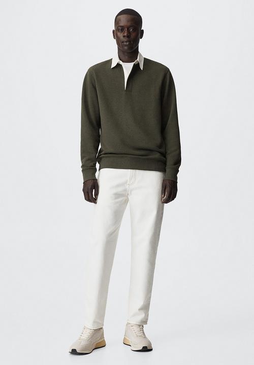 MANGO - Sweatshirt beach - khaki