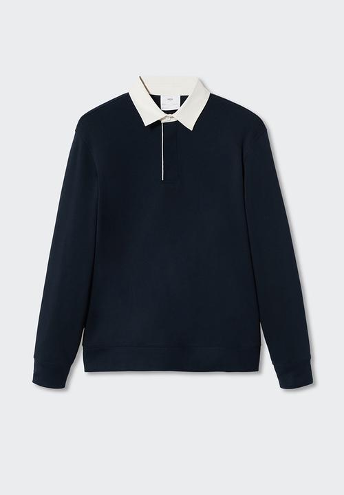 MANGO - Sweatshirt beach - navy