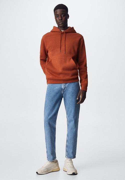 MANGO - Sweatshirt bono - dark orange