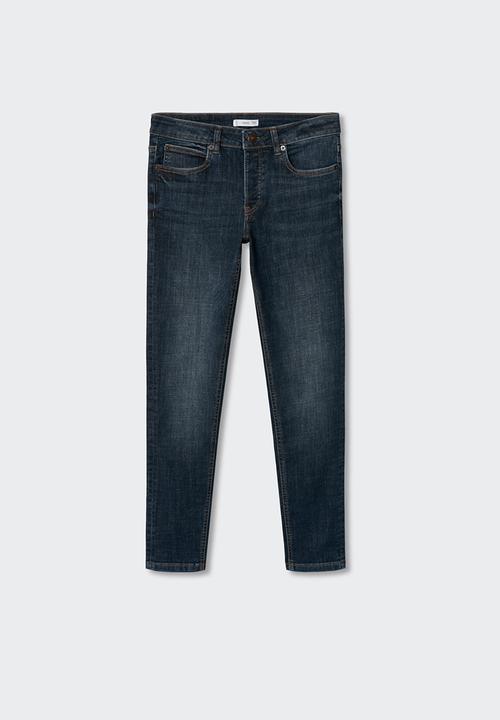 MANGO - Jeans slimtb - open blue