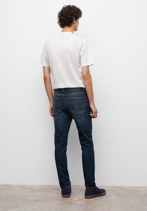 MANGO - Jeans slimtb - open blue