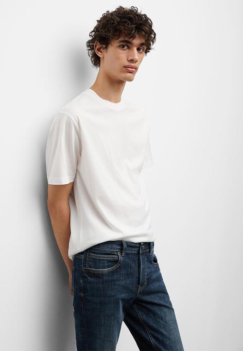 MANGO - Jeans slimtb - open blue