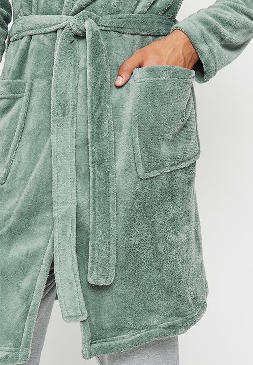 Brave Soul - James dressing gown - mineral