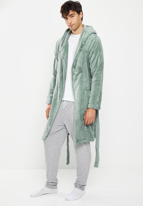 Brave Soul - James dressing gown - mineral