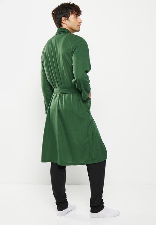 Brave Soul - Waff dressing gown - forest
