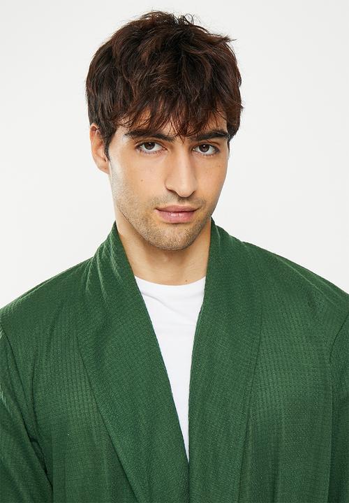 Brave Soul - Waff dressing gown - forest