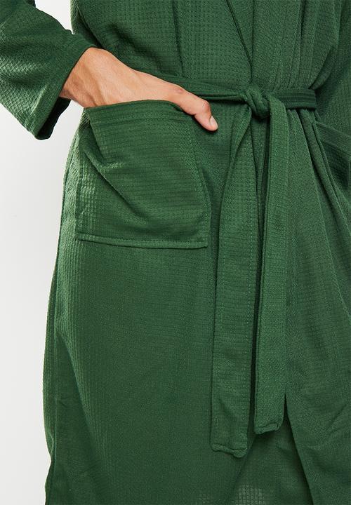 Brave Soul - Waff dressing gown - forest