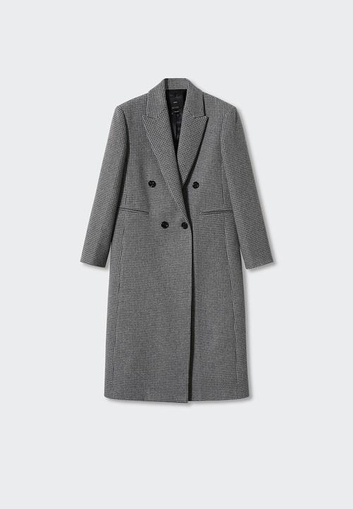 MANGO - Coat sapiens - light pastel grey