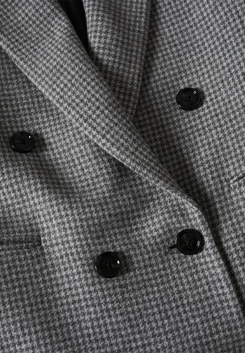 MANGO - Coat sapiens - light pastel grey