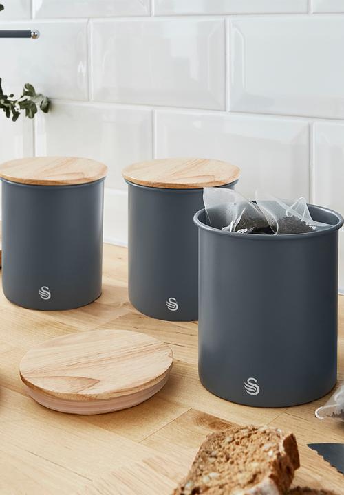 Swan - Houseware storage set - slate grey