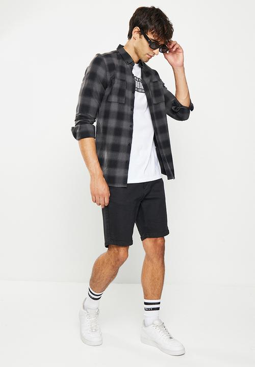 Only & Sons - Onsfred rlx parental advisor ss 3673 tee - white