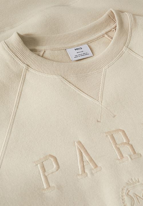 MANGO - Sweatshirt arletc - beige