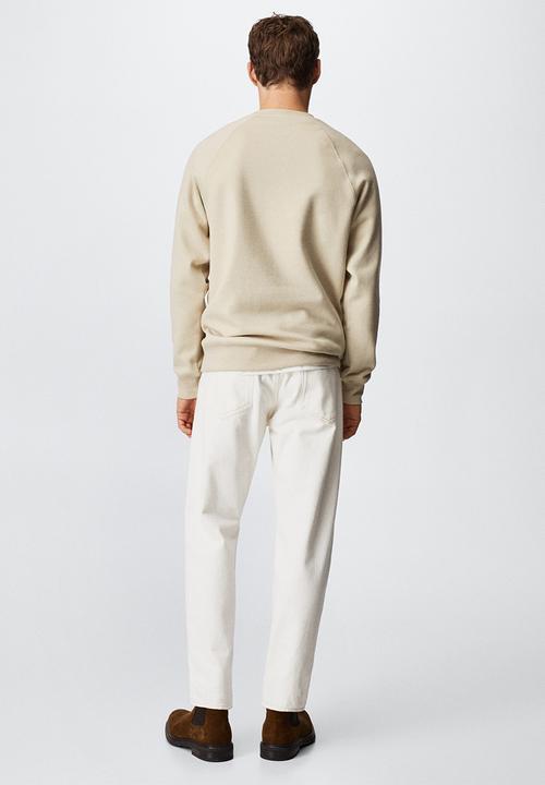 MANGO - Sweatshirt arletc - beige