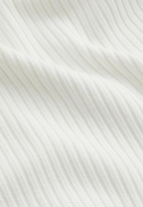 H&M - One-shoulder cut-out dress - cream