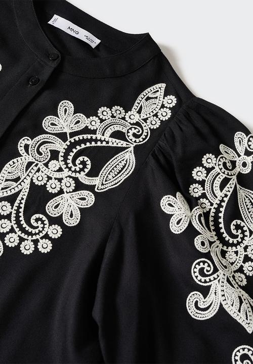 MANGO - Blouse november - black