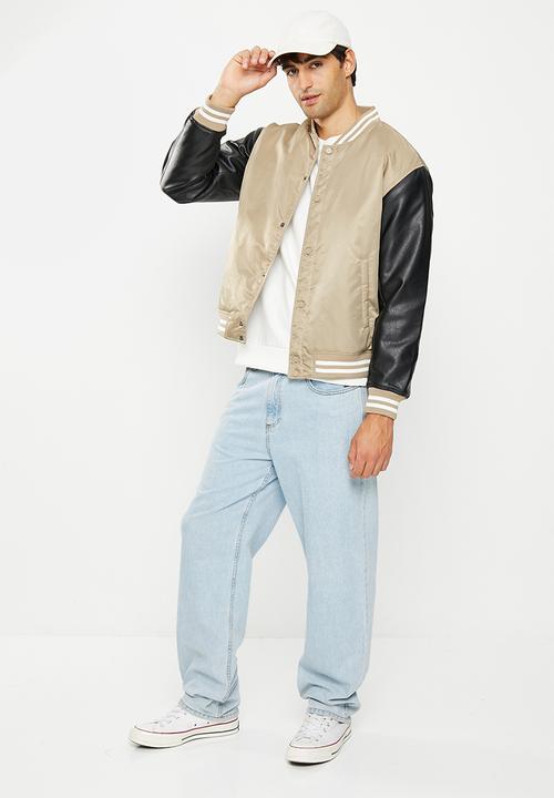 Only & Sons - Onschris varsity jacket cs otw - khaki
