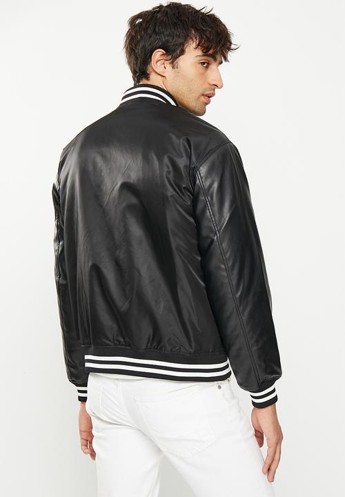 Only & Sons - Onschris varsity jacket cs otw - black
