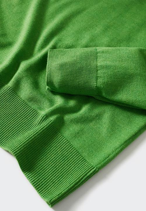 MANGO - Sweater lucasc - green