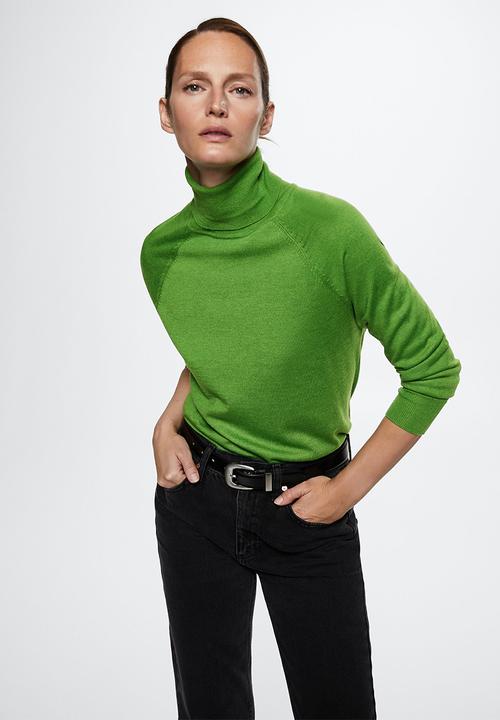 MANGO - Sweater lucasc - green