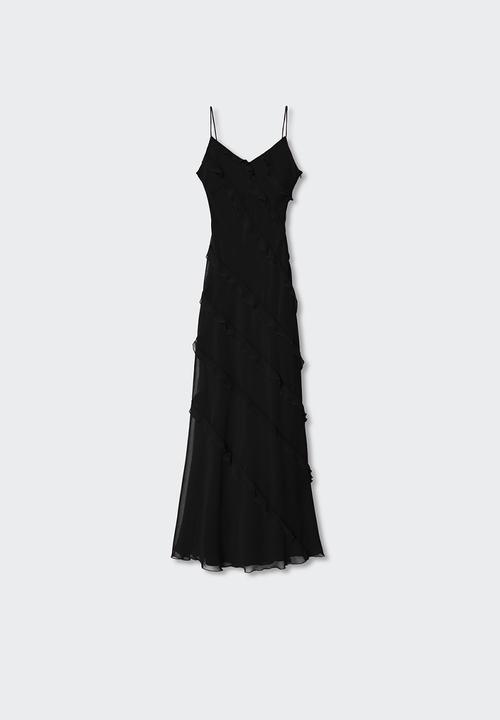 MANGO - Dress sur - black