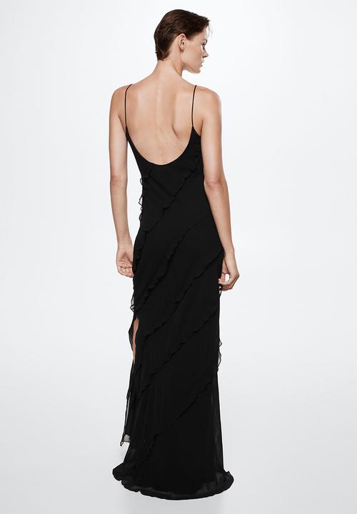 MANGO - Dress sur - black