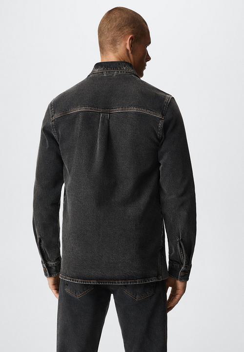 MANGO - Shacket shirt jules - open grey