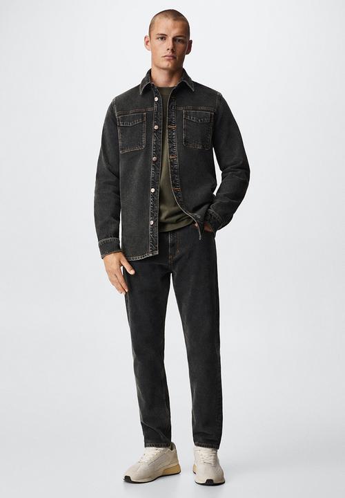 MANGO - Shacket shirt jules - open grey