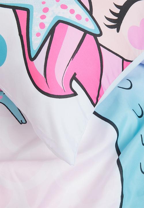 Character Group - Interactive mermaid duvet cover set - pink