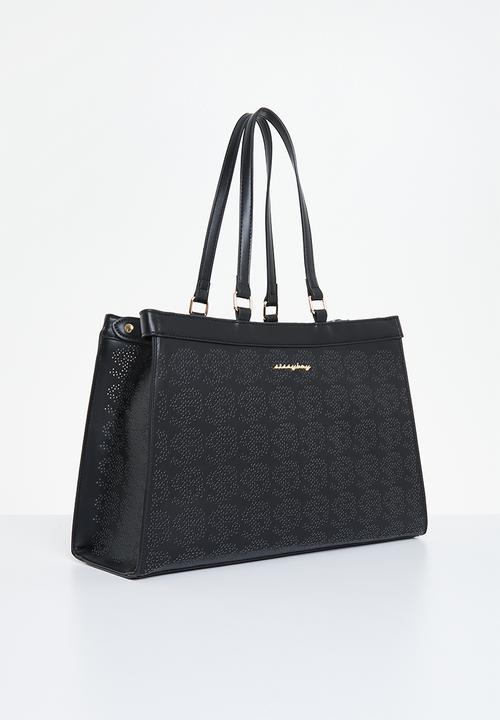 SISSY BOY - Sb lasered shopper - black