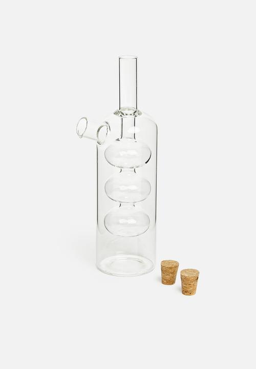 Excellent Houseware - Oil & vinegar bottle - clear