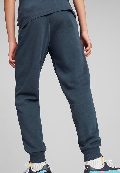 PUMA - Ess+ 2 col logo pants fl cl b - dark night