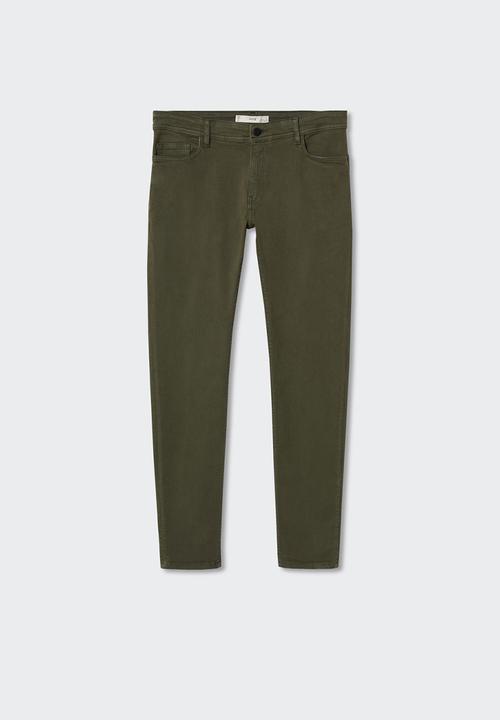 MANGO - Jeans billy - khaki