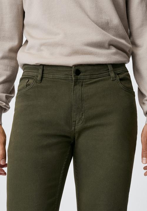 MANGO - Jeans billy - khaki