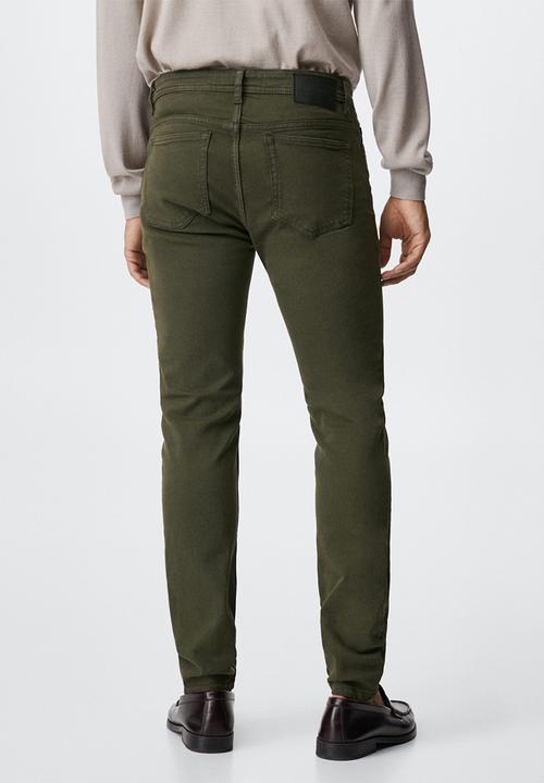 MANGO - Jeans billy - khaki