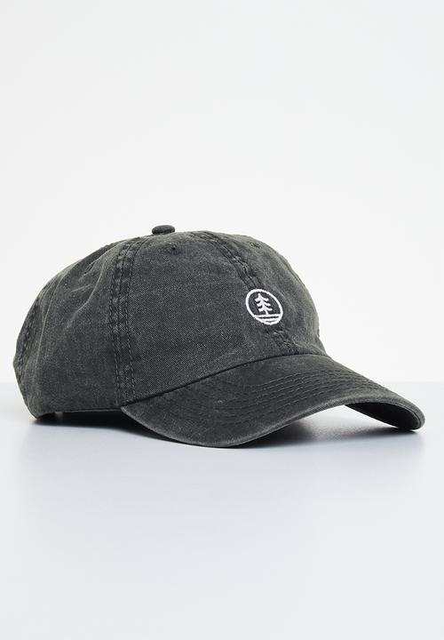 Lark & Crosse - Oliver peak cap - charcoal