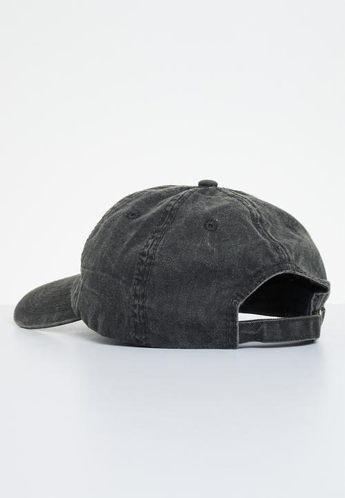 Lark & Crosse - Oliver peak cap - charcoal