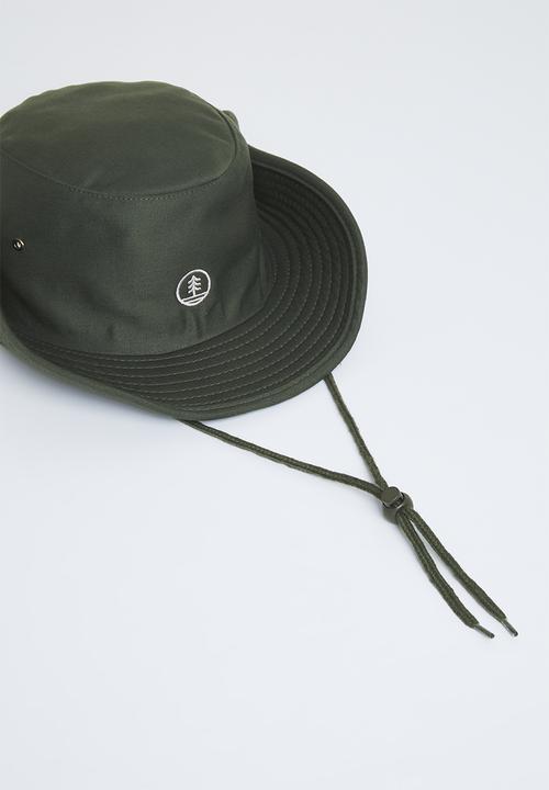 Lark & Crosse - Safari bucket hat - green