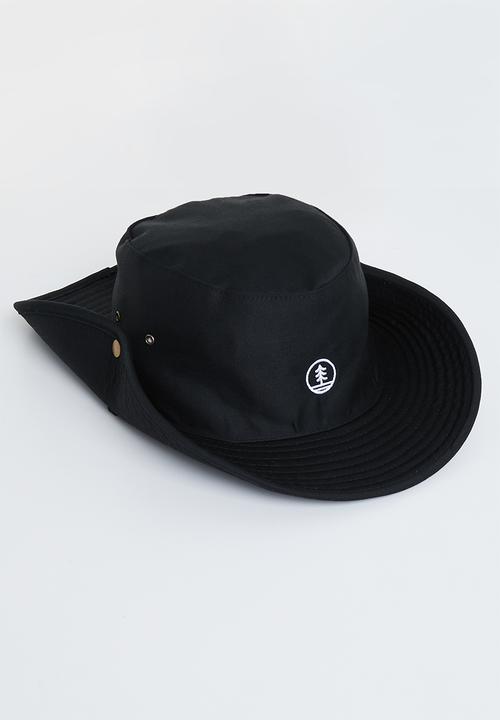 Lark & Crosse - Safari bucket hat - black