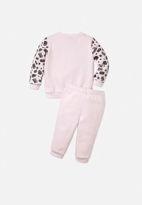 PUMA - Ess+ puma mates infants jogger fl - pearl pink
