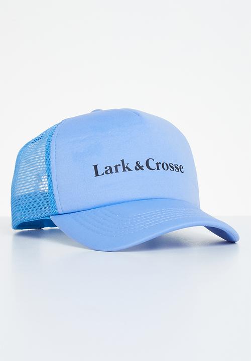 Lark & Crosse - Zeke trucker cap - sky blue 