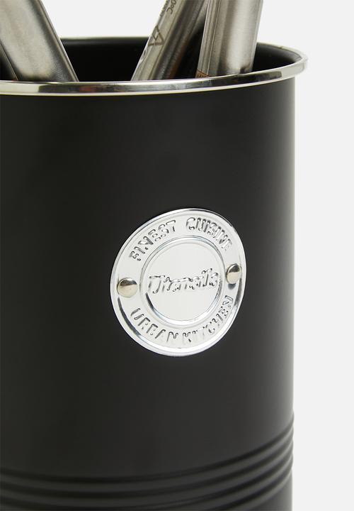Excellent Houseware - Kitchen utensil set - black