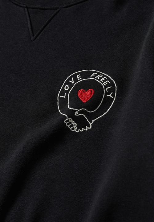 MANGO - Sweatshirt ferranc1 - black