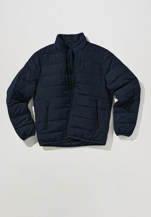 MANGO - Jacket gorry - navy