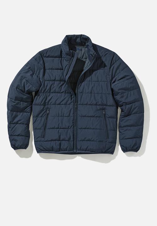 MANGO - Jacket gorry - navy